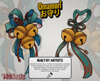 Omamori Lucky Charm Tattoo Stencil art – Japanese Amulets Procreate | PNG | PDF Tattoo References