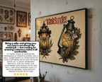 Fire & Torch Tattoo Toolkit, Flame, Lamp PNG Procreate Bundle, Tattoo Flash Brushset for Artists
