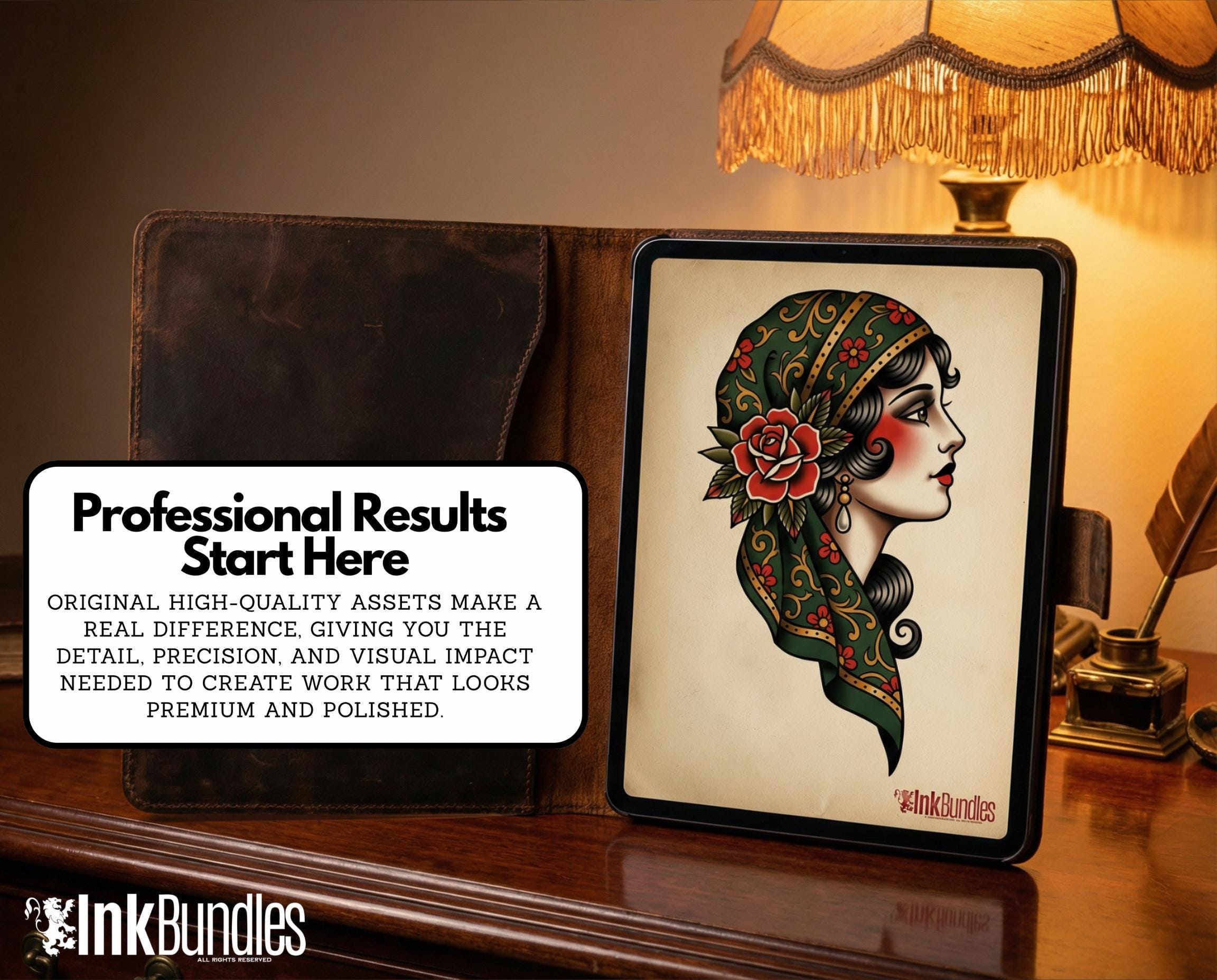 Traditional 1 230+ tattoos, traditional references (digital download)