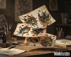 Neo Traditional Japanese Tattoo Reference Kit, Procreate Stamps + PNG, 120+ Clean Stencils