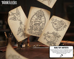 The Tattoo Art Toolkit: 1200+ Custom Stamps & Brushes (Digital Download)