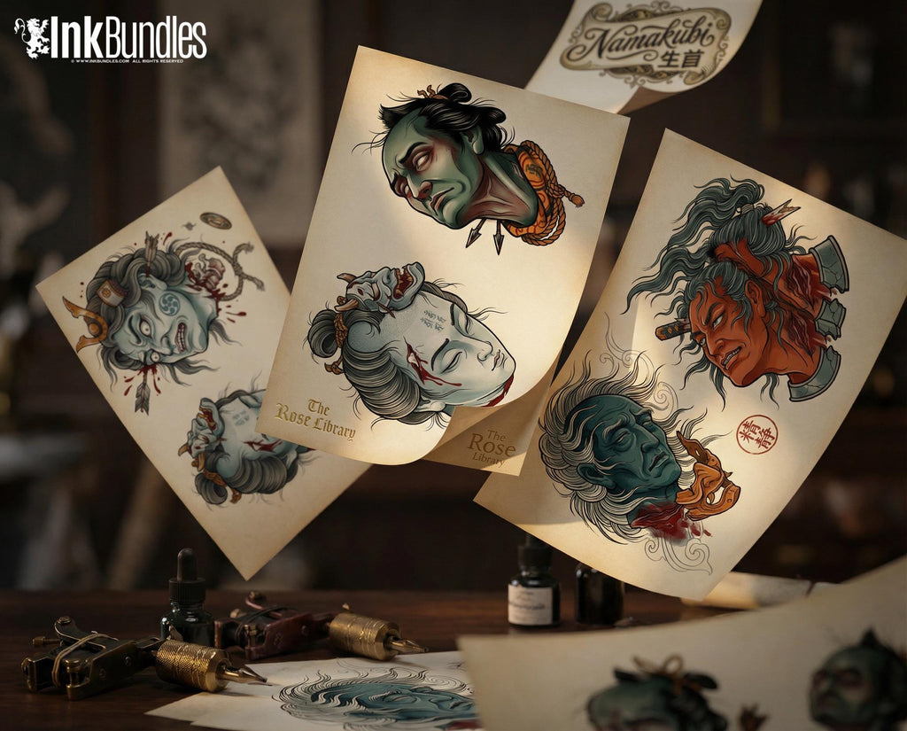 Namakubi Tattoo References