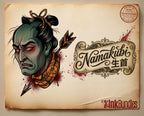 Namakubi Tattoo References