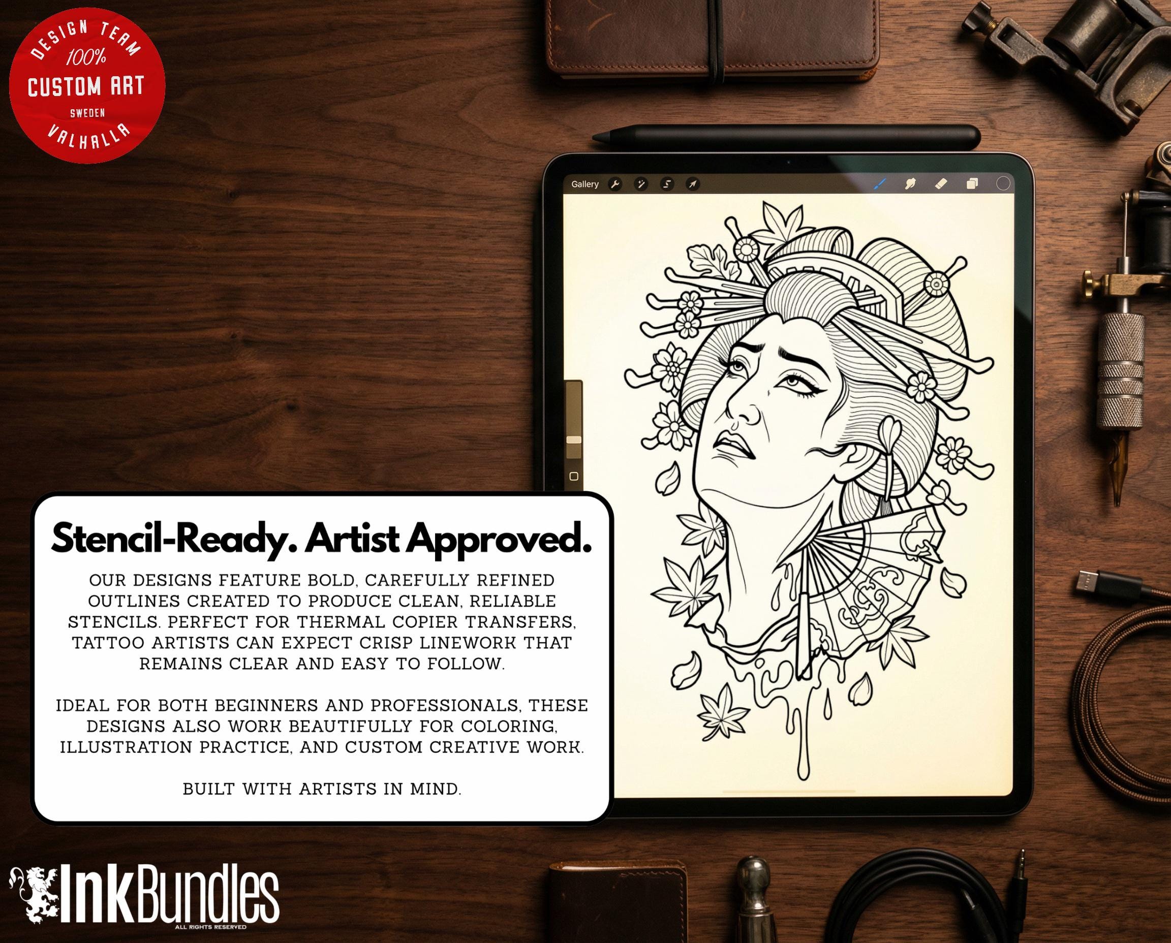 Namakubi Tattoo References