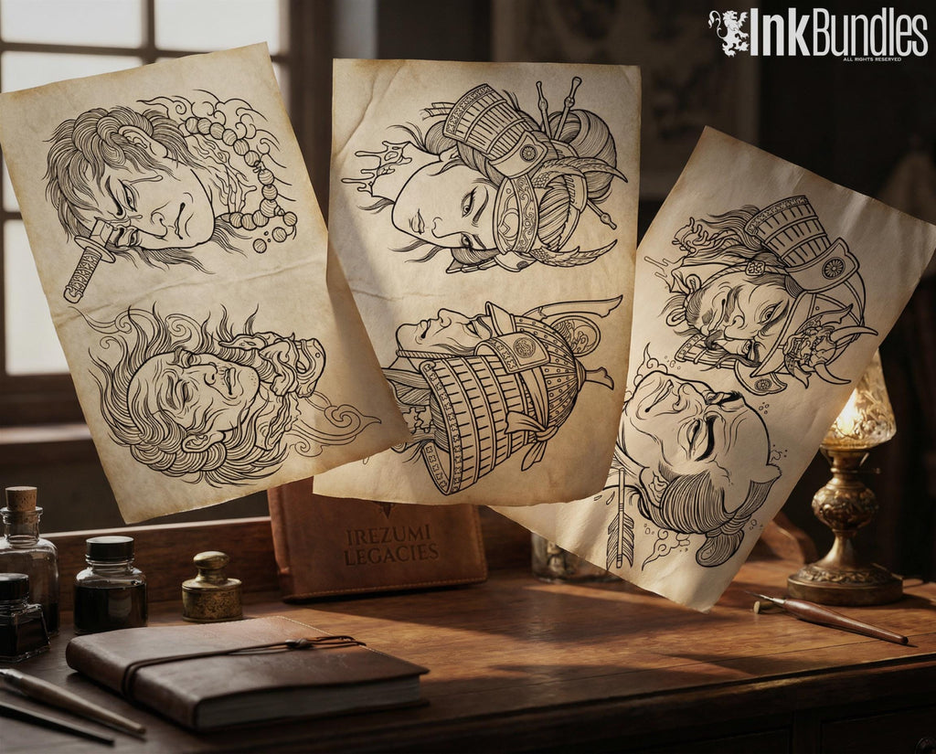 Namakubi Tattoo References