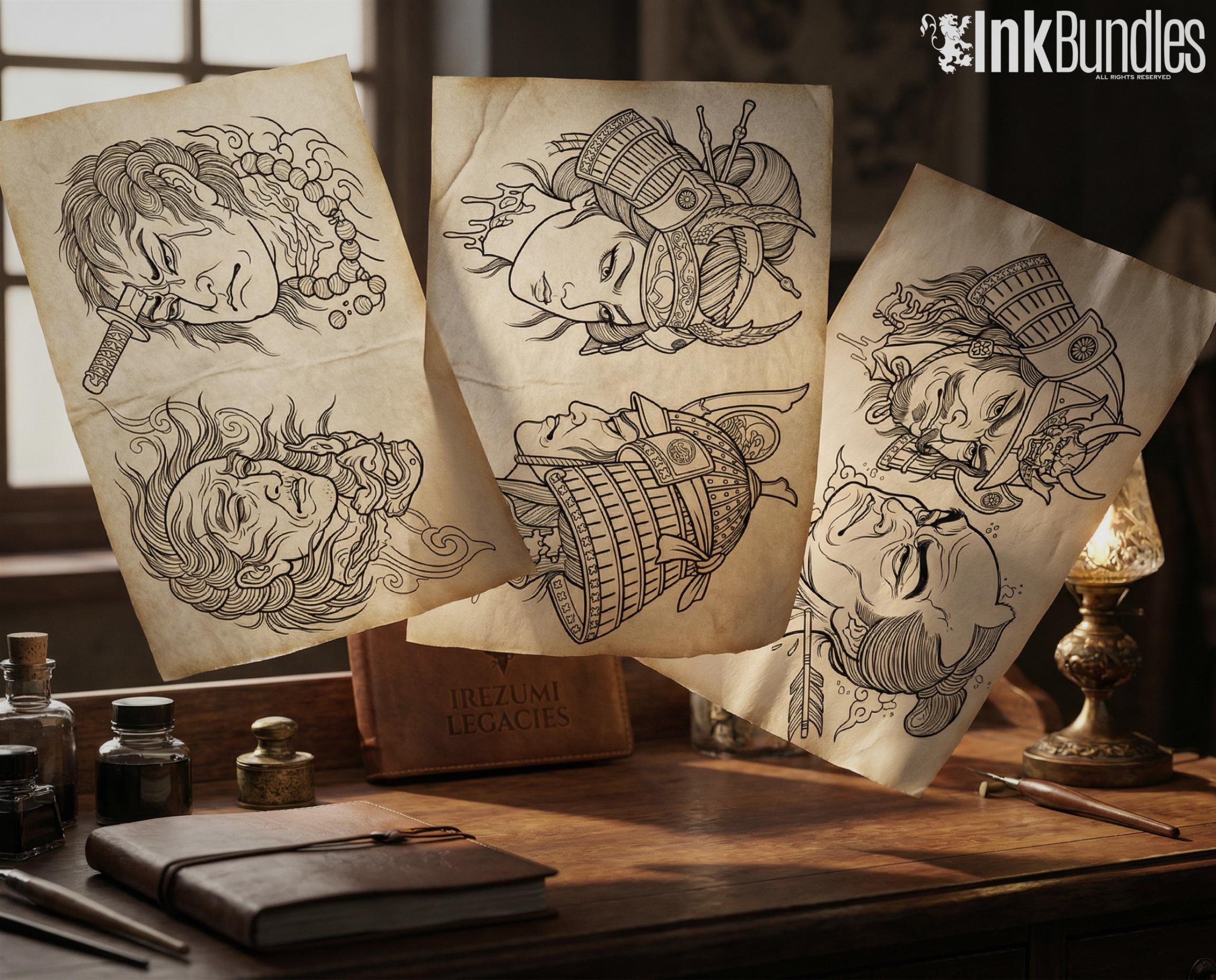 Namakubi Tattoo References