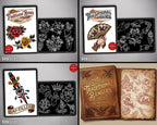 The Traditional Artist vol.3 1100+ Original old-school stencils
