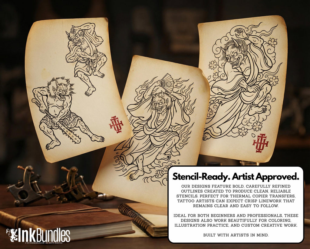 Oni Tattoo References