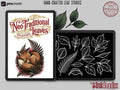 Procreate Neo traditional Fine Line Leaves, Custom Leaf Design Kit
