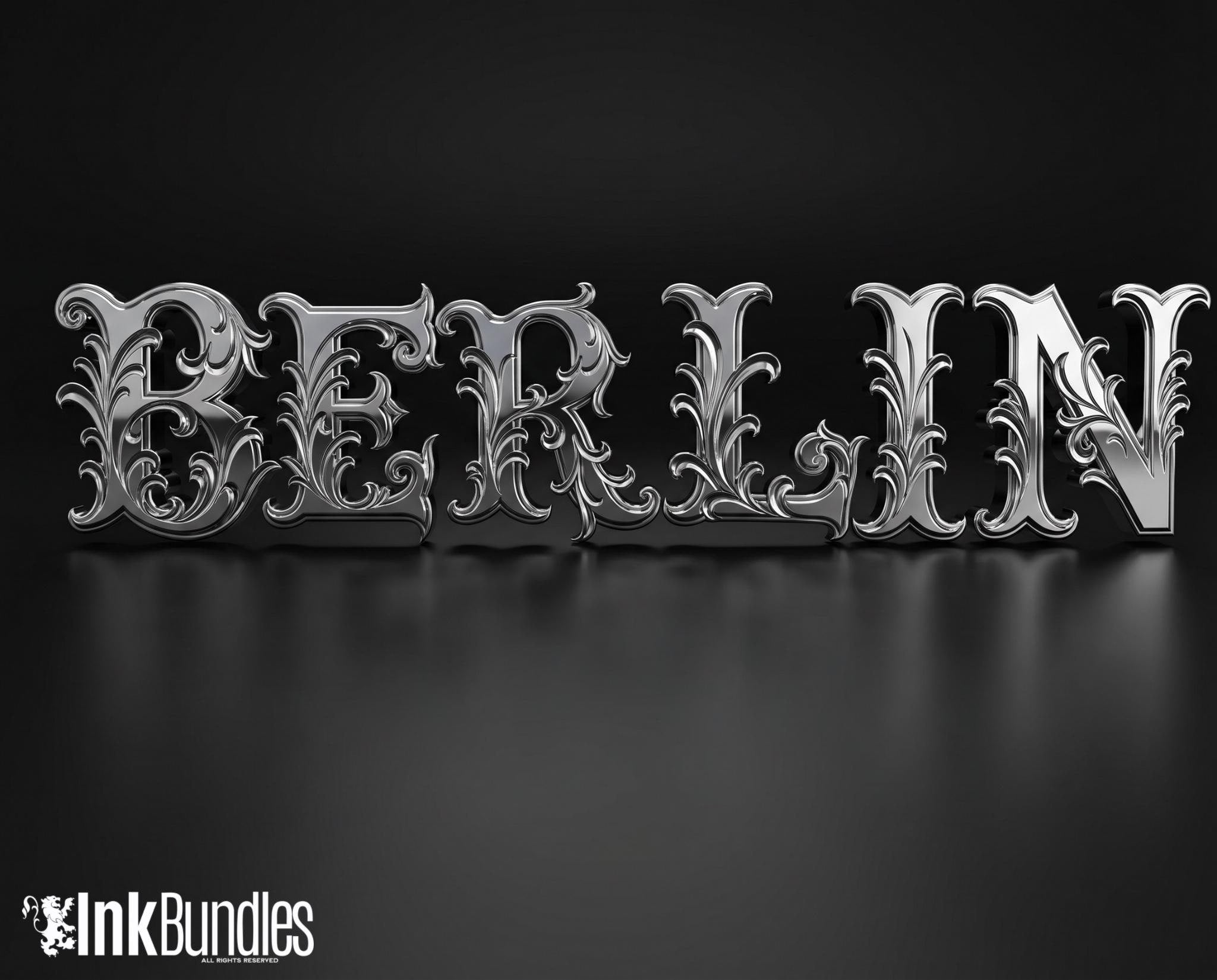 Chicano Lettering kit - Procreate XL | Cholo ( digital download ) Tattoo Fonts design kit