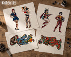 Traditional Pinup design kit