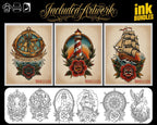 The Traditional Tattoo Artist 2 - 1000+ files, PNG, SVG & EPS Procreate/Photoshop Stencils