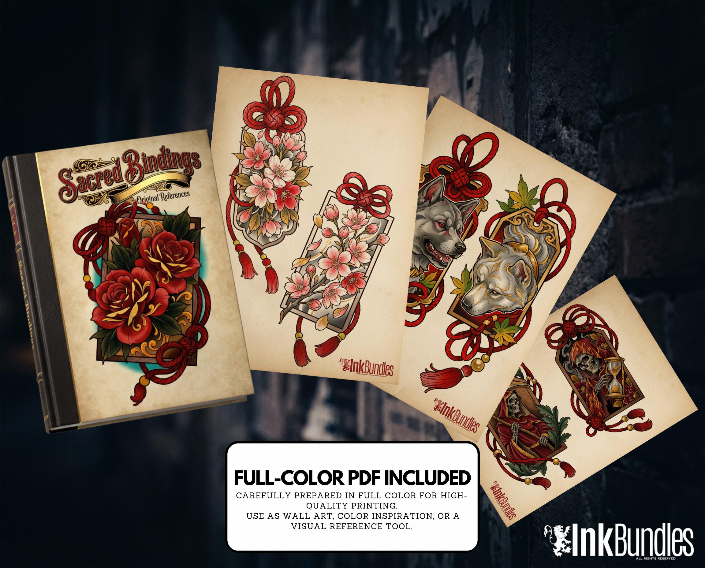 Sacred Bindings | Ropes, knots, Lucky Charms | Tattoo references, creative kit, Procreate