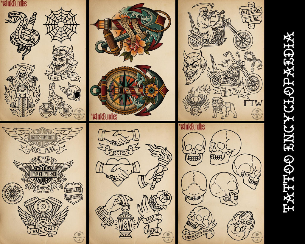 Traditional Tattoo Encyclopaedia 1