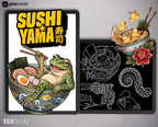 Sushi Yama, Neo-Japanese Flash design kit