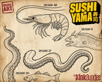 Sushi Yama, Neo-Japanese Flash design kit