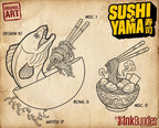 Sushi Yama, Neo-Japanese Flash design kit