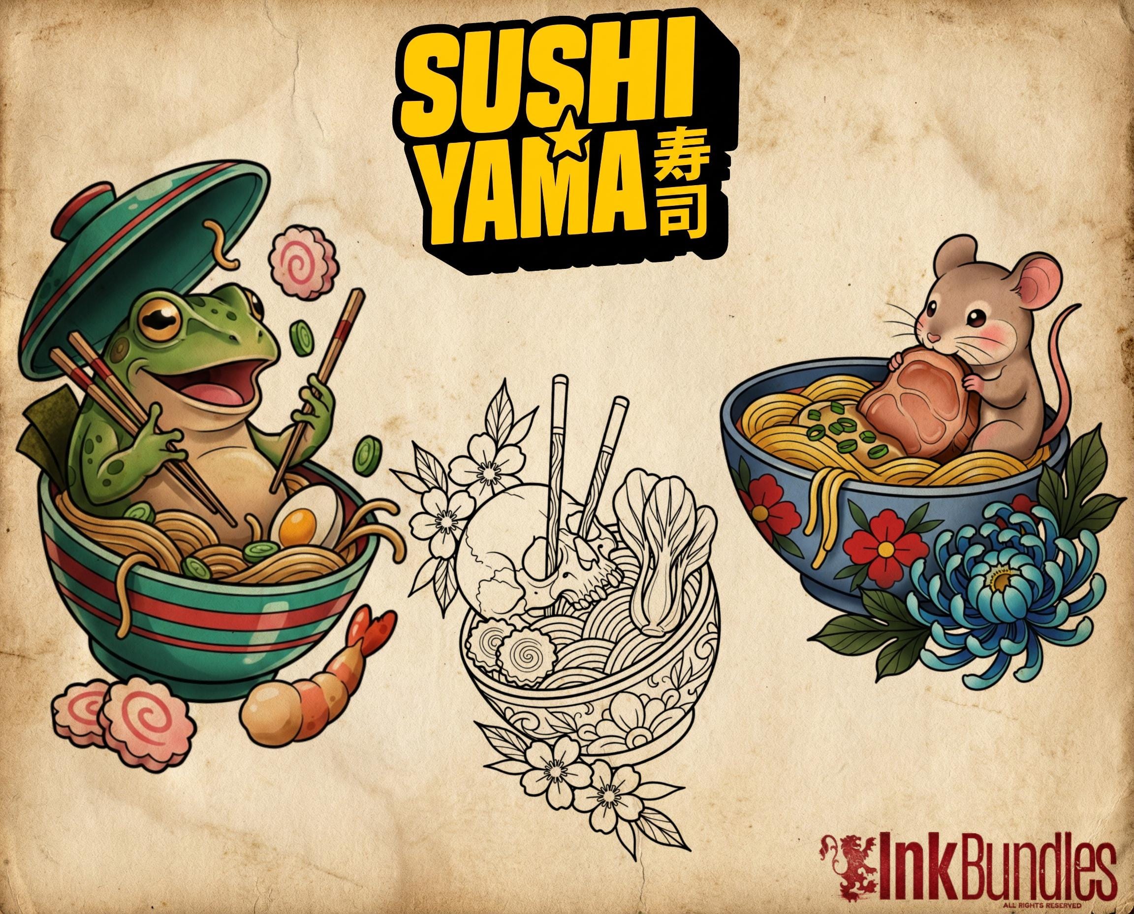 Sushi Yama, Neo-Japanese Flash design kit