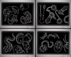 The Tattoo Art Toolkit: 1200+ Custom Stamps & Brushes (Digital Download)