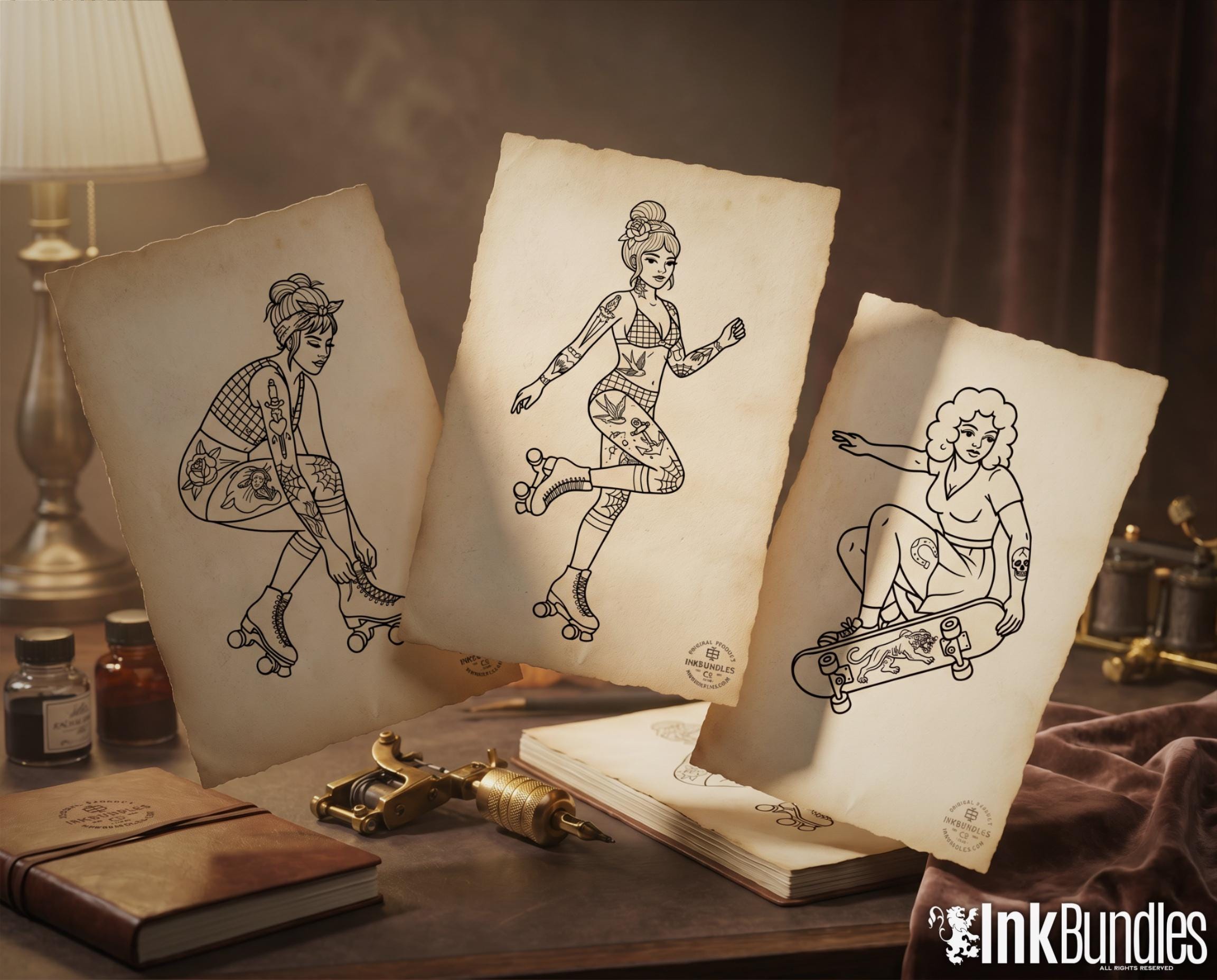 Traditional Pinup design kit