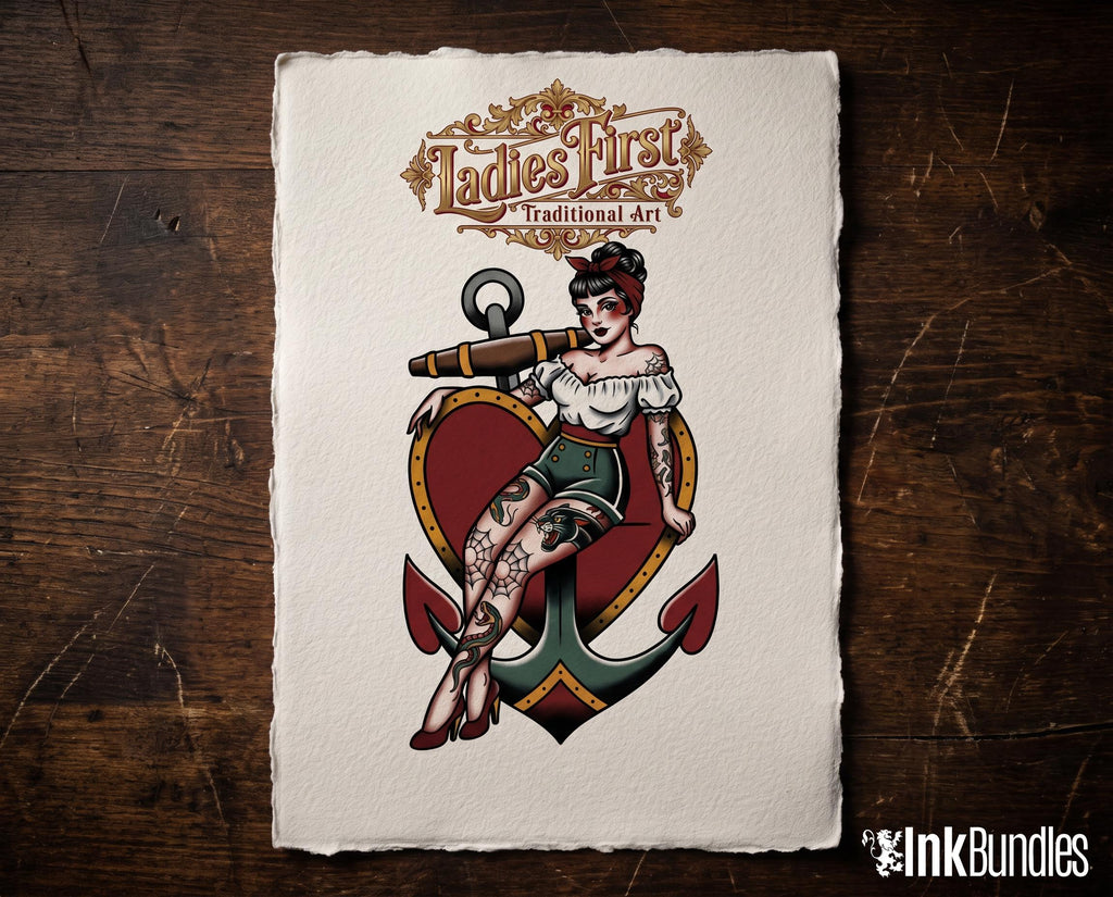 Traditional Pinup design kit