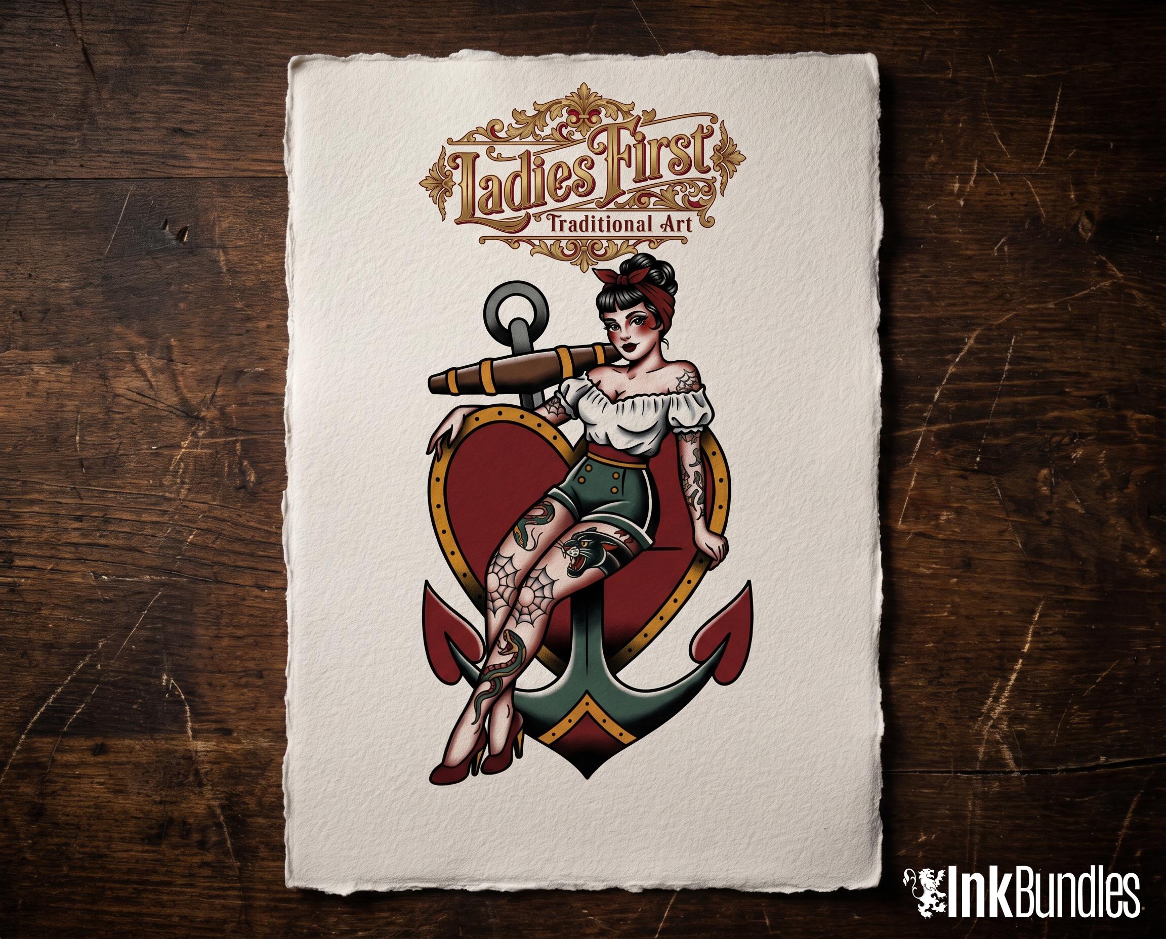 Traditional Pinup design kit