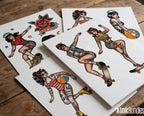 Traditional Pinup design kit