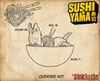 Sushi Yama, Neo-Japanese Flash design kit