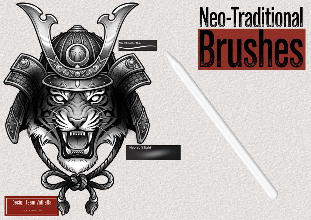 Neo-Traditional Flash Painter Procreate
