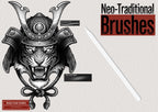 Neo-Traditional Flash Painter Procreate