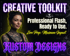Procreate Tattoo collection 2025 | high resolution stencils | Creative Original Tattoo Stamp Brushes