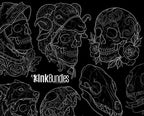 Procreate, Skull tattoo designs, Skulls & Bones, custom art