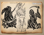 The Traditional Artist vol.3 1100+ Original old-school stencils