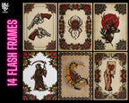 The Tattoo Art Toolkit: 1200+ Custom Stamps & Brushes (Digital Download)