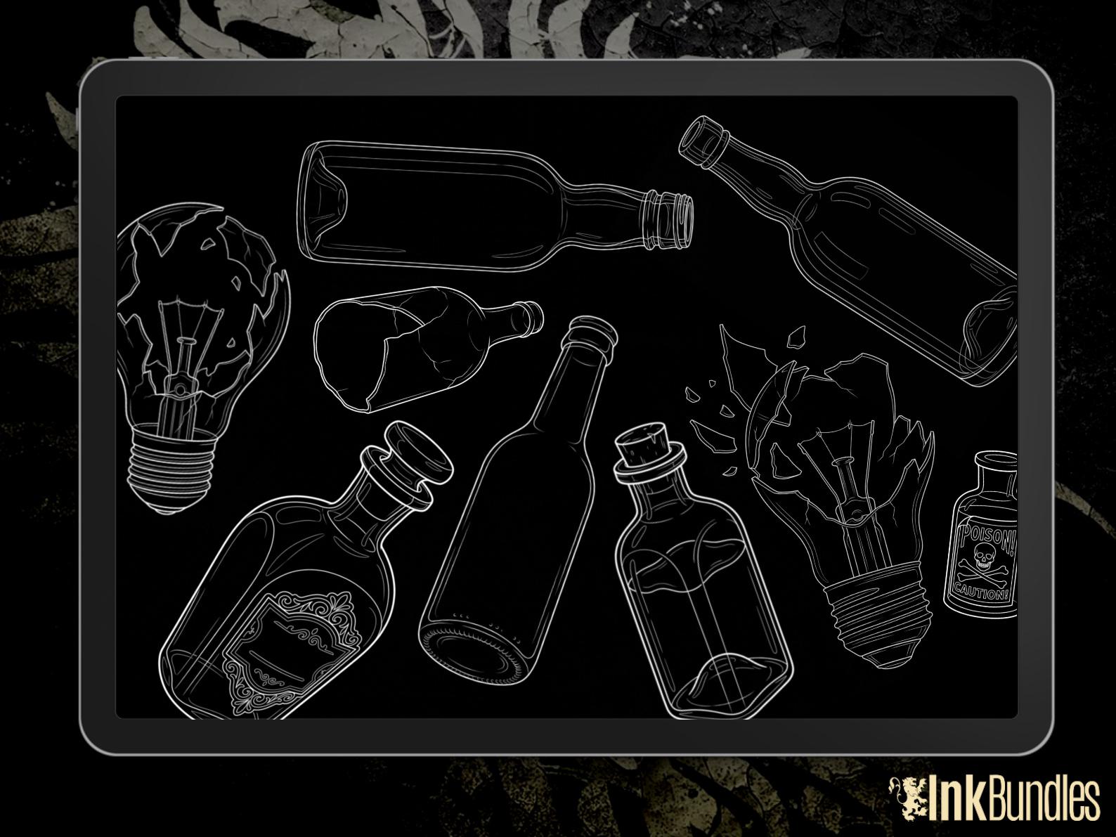 Procreate Neo-Traditional Toolkit | original art | 1000+ assets | Tattoo Creative Kit