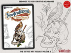 Procreate Neo-Traditional Toolkit | original art | 1000+ assets | Tattoo Creative Kit