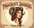 Procreate Shader Brush Set: 25 Custom Textures + Bonus (Digital Download)