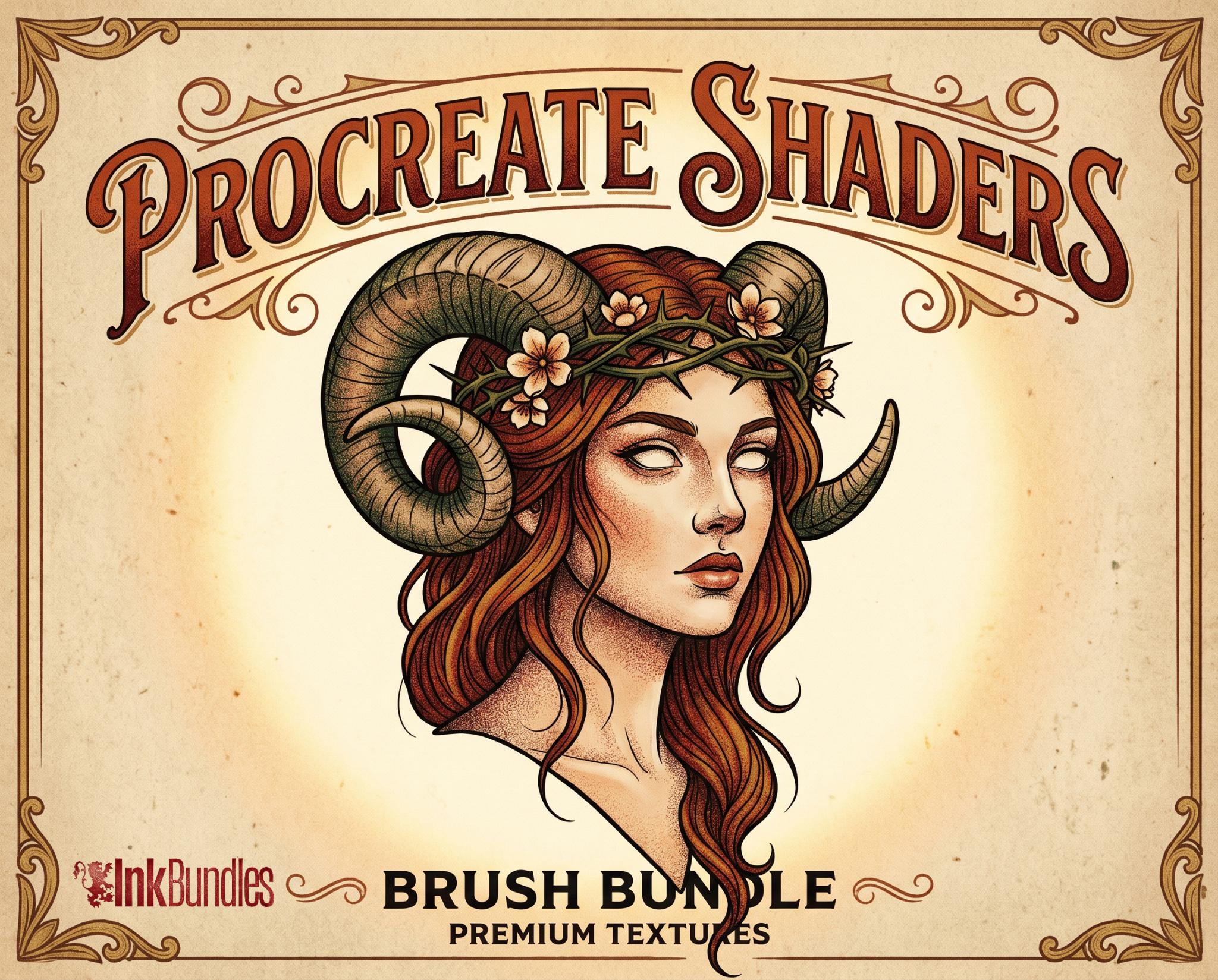Procreate Shader Brush Set: 25 Custom Textures + Bonus (Digital Download)