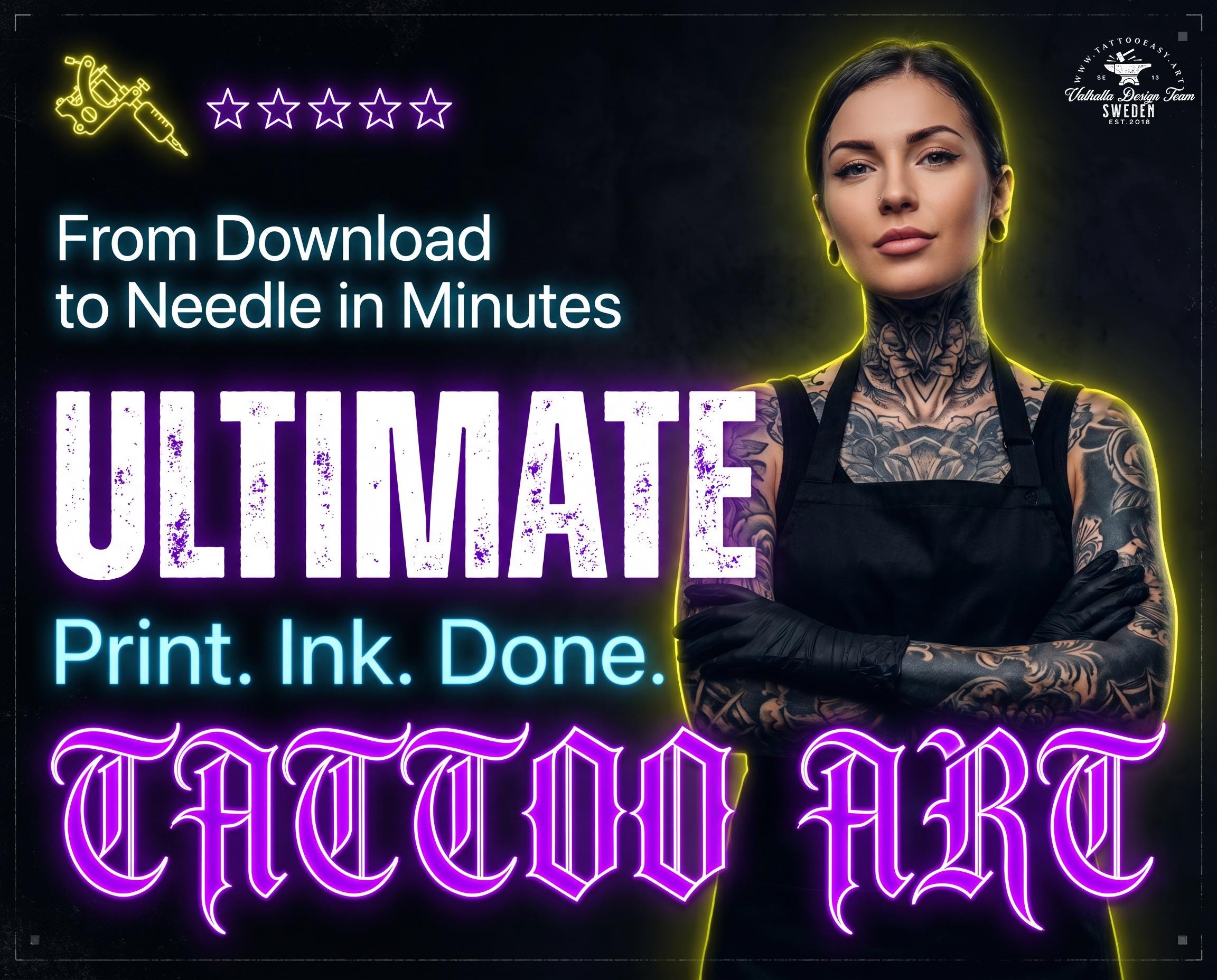 Procreate Ultimate Tattoo Reference Library