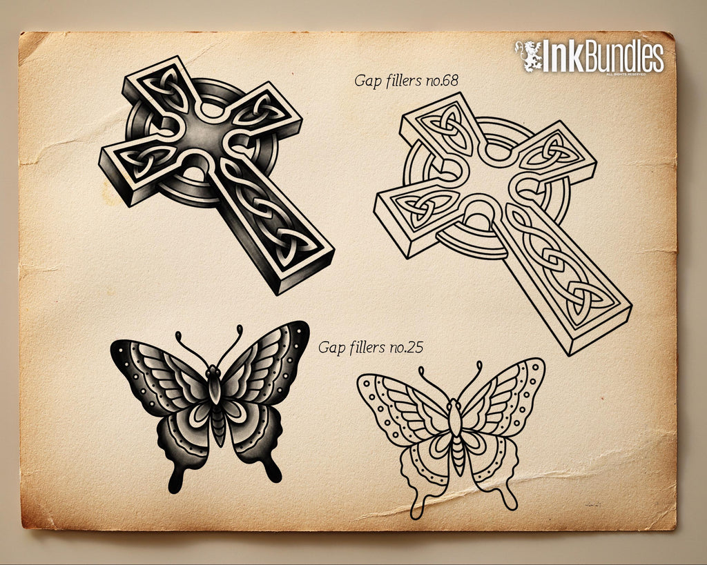 The Traditional Artist vol.3 1100+ Original old-school stencils