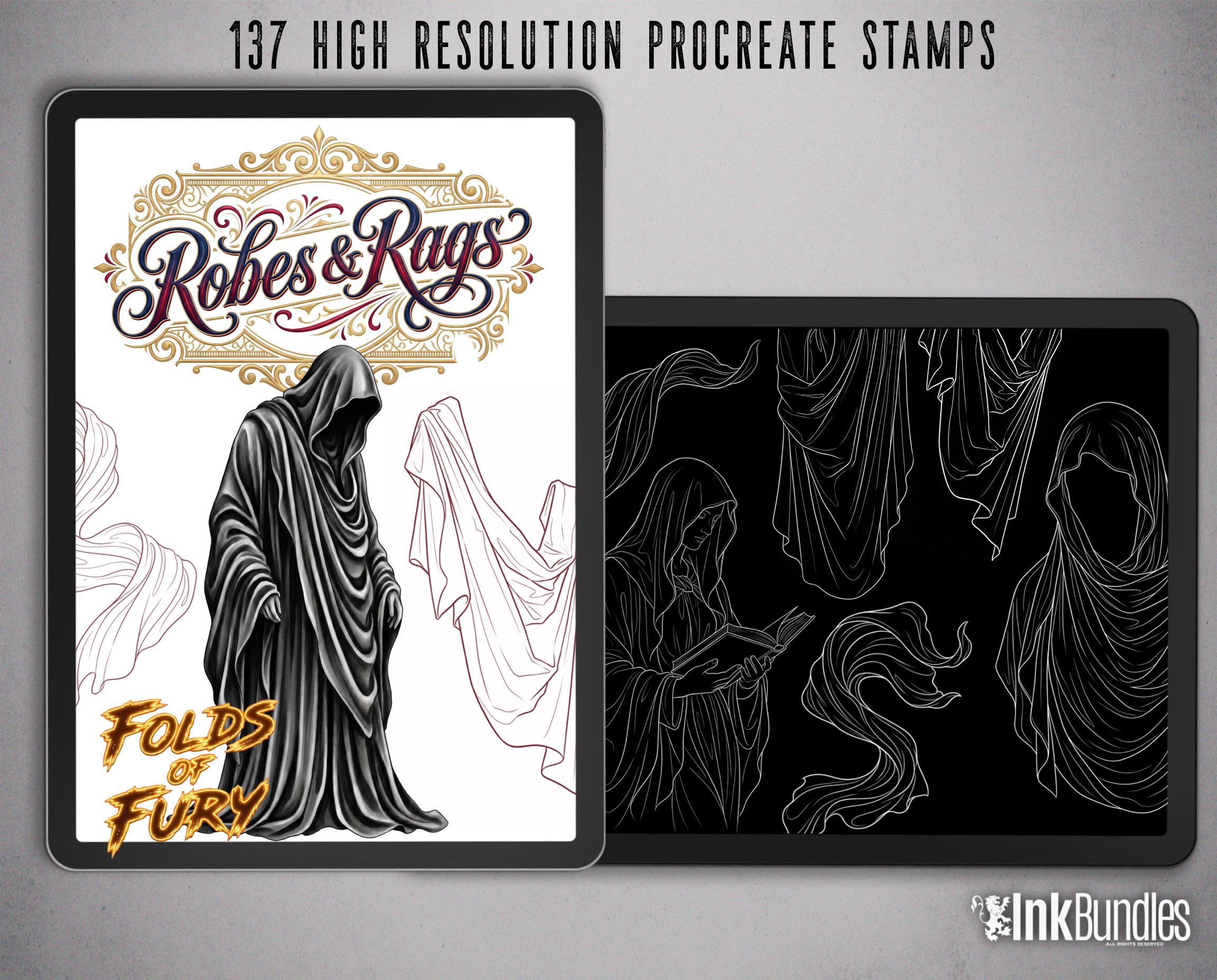 Art Nouveau Designs | Procreate + PNG & Ebook| Floral Designs | stencils