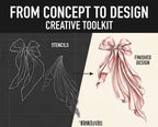 Art Nouveau Designs | Procreate + PNG & Ebook| Floral Designs | stencils