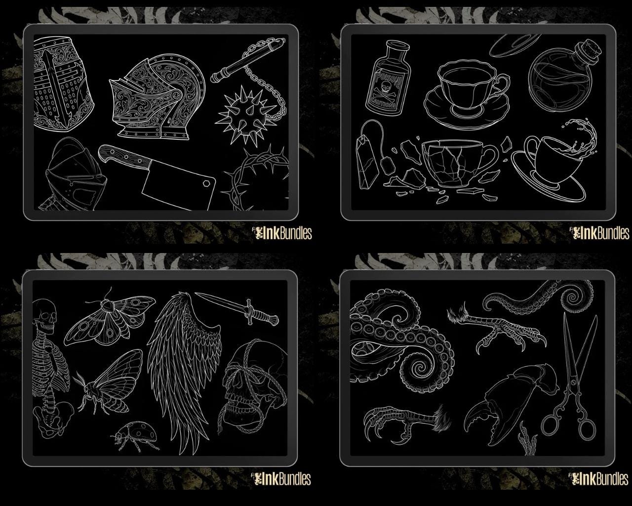 The Tattoo Art Toolkit 2.0 Procreate