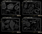 Procreate Neo-Traditional Toolkit | original art | 1000+ assets | Tattoo Creative Kit