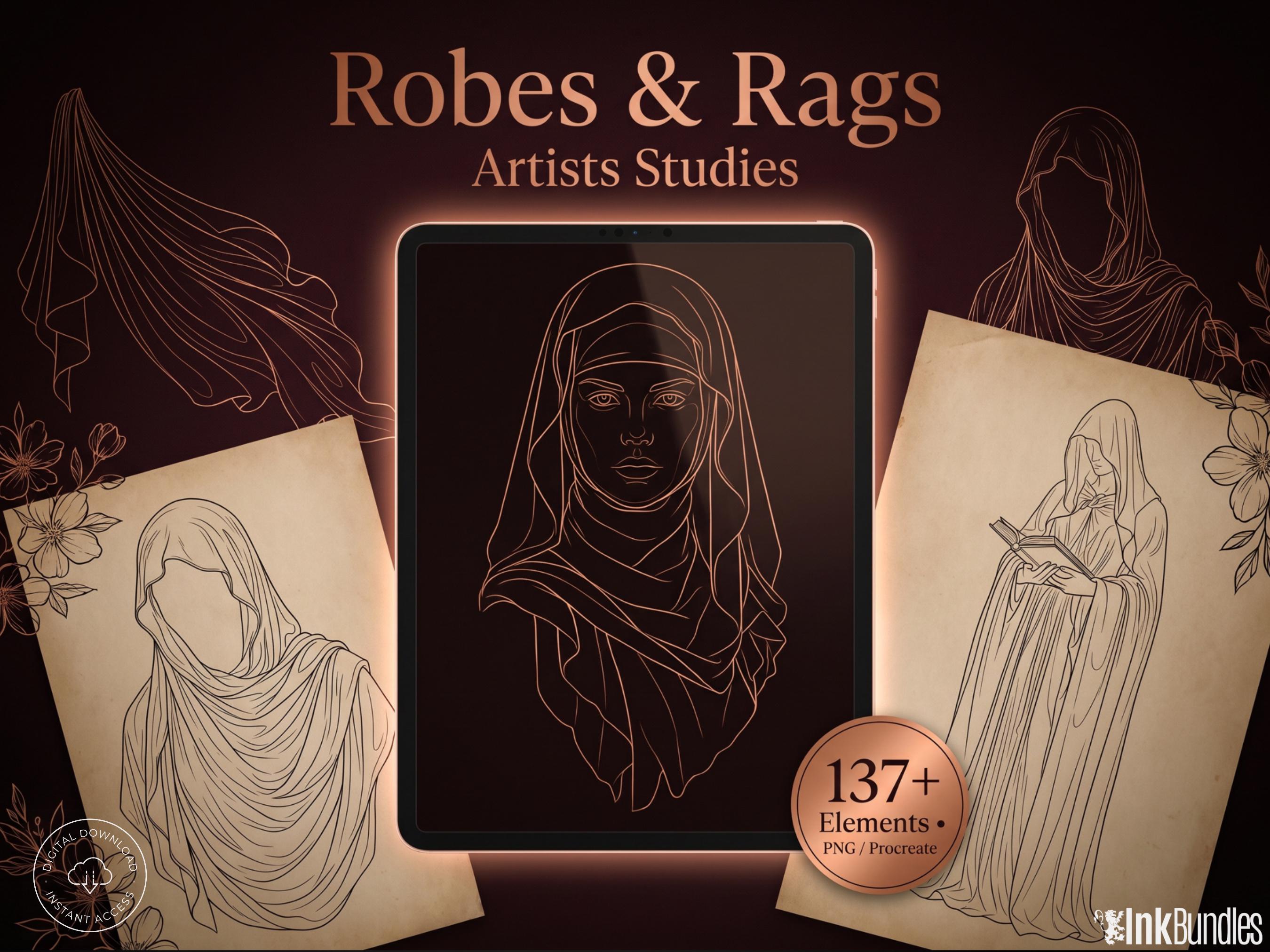 Art Nouveau Designs | Procreate + PNG & Ebook| Floral Designs | stencils