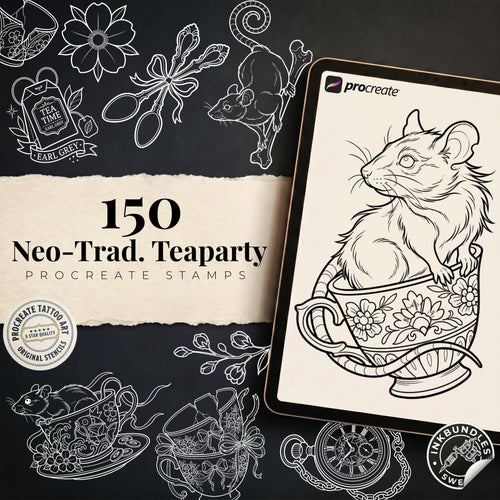 Aristocrats Garden Neo Traditional Tattoo Bundle