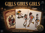 Traditional Pinup design kit
