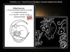 Traditional Rats - custom art | Tattoo Stencils | Flash designs