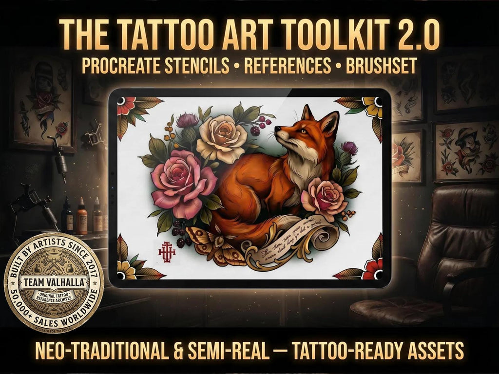 The Tattoo Art Toolkit 2.0 Procreate