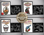 The Traditional Artist vol.3 1100+ Original old-school stencils